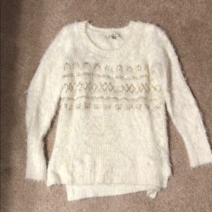 3/$10 Lauren Conrad fuzzy sweater size S